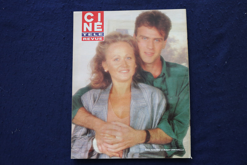 1986 SEPTEMBER 25 CINE TELE REVUE MAGAZINE - MORTEN HARKET - AHA COVER - E 23545