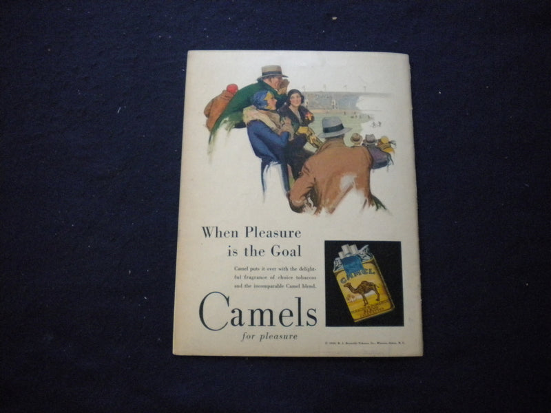 1930 NOVEMBER 8 JUDGE MAGAZINE - FOOTBALL - LENZ BRIDGE CONTEST - B 438L