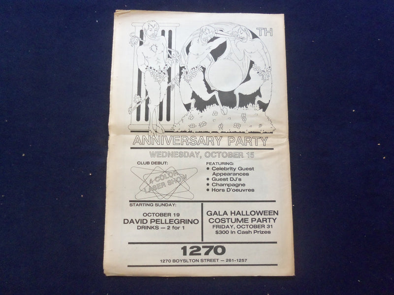 1980 OCTOBER 22 ESPLANADE NEWSPAPER - HARDLY EVEN A SMILE - NP 6838