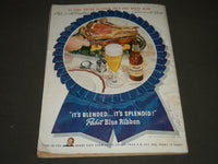 1946 MARCH ESQUIRE MAGAZINE - VARGAS ILLUSTRATION - COVER AND ADS - ST 5061