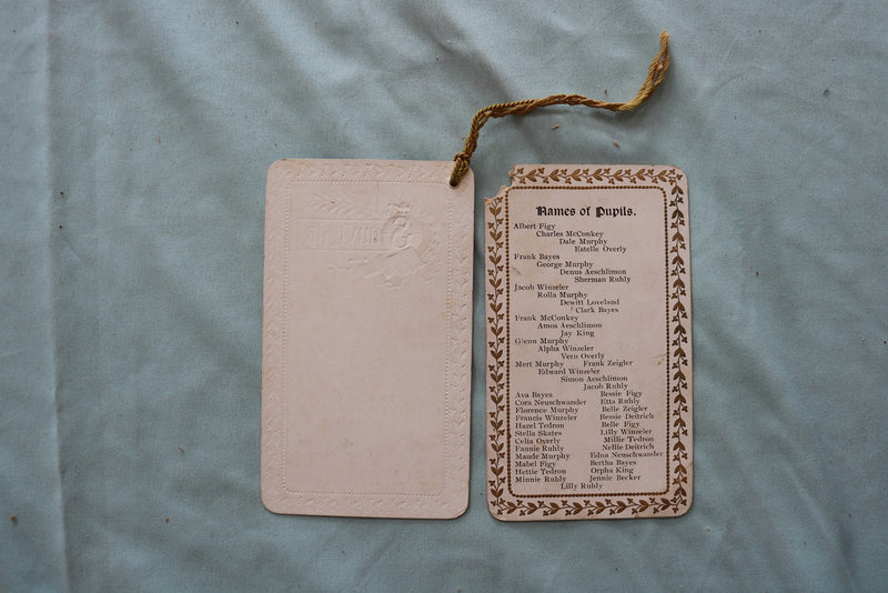 1897-1898 SUB DISTRICT NO. 6 SOUVENIR - FULTON COUNTY, OHIO - K 3306