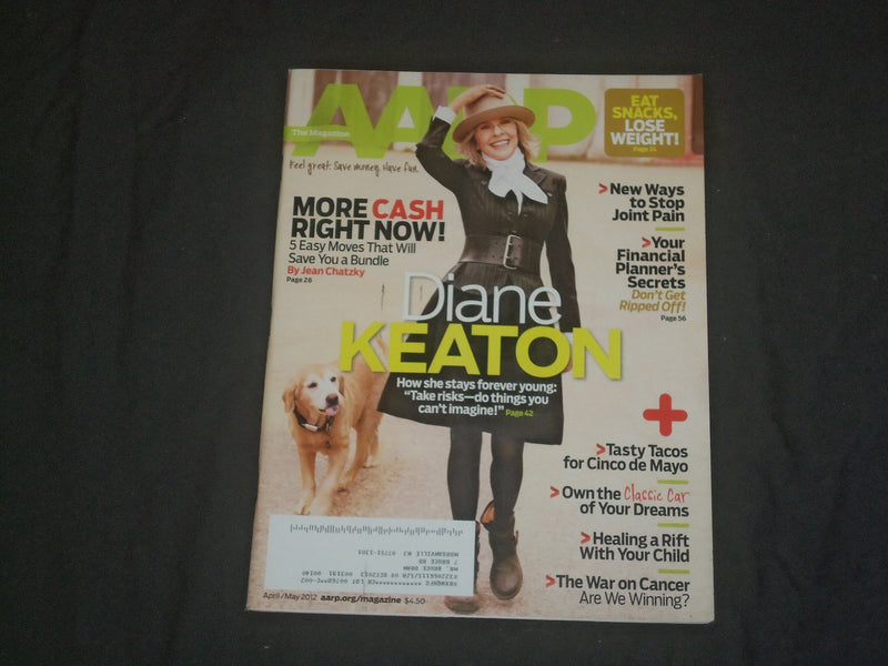 2012 APRIL/MAY AARP MAGAZINE - DIANE KEATON COVER - B 957