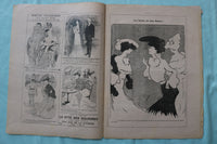 1907-1908 JEAN QUI RIT MAGAZINE - ILLUSTRATED JOURNAL-FRENCH - LOT OF 3 - K 2544