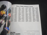 1990 NOVEMBER 17 FOOTBALL PROGRAM - NOTRE DAME UNIV VS PENN STATE UNIV - B 5534P