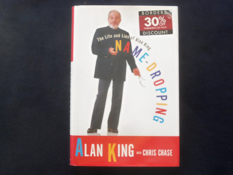 1996 LIFE AND LIES, NAME-DROPPING HARDCOVER BOOK BY ALAN KING - SIGNED - KD 9320