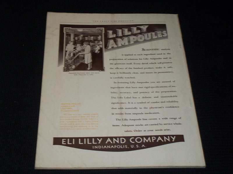 1931 JUNE THE PRACTICAL DRUGGIST MAGAZINE NICE PHARMACY ISSUE - E 4383