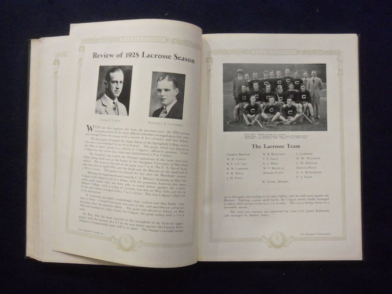1930 SALMAGUNDI COLGATE UNIVERSITY YEARBOOK - HAMILTON, NEW YORK - YB 1925A