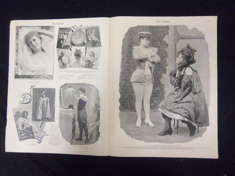 1896 DECEMBER 19 THE STANDARD MAGAZINE - HURRAH FOR CHRISTMAS - ST 3207