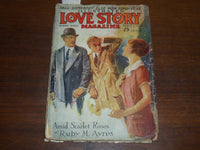 1925 MARCH 7 LOVE STORY MAGAZINE ILLUSTRATED - AMID SCARLET ROSES - K 1133