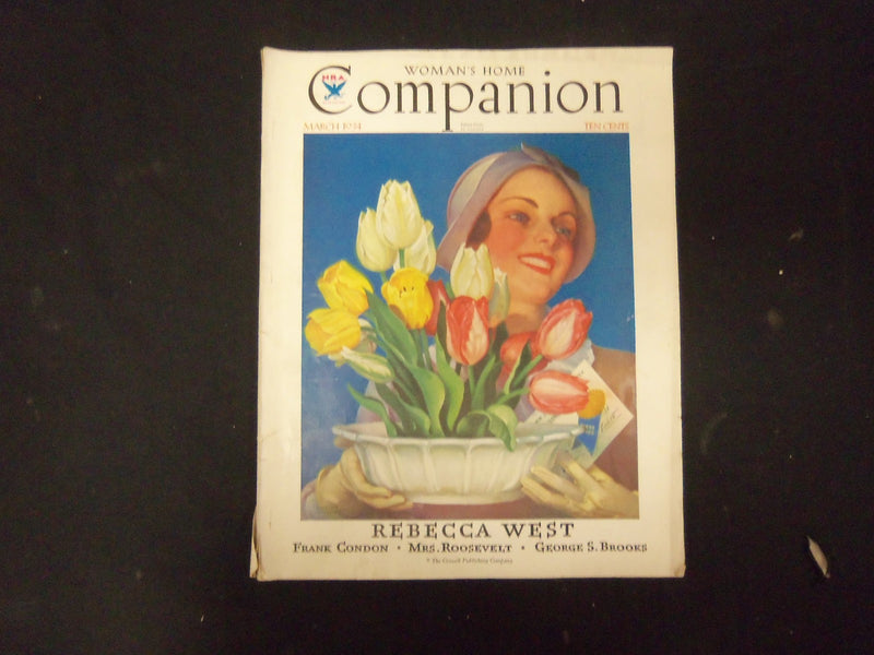 1934 MARCH WOMAN'S HOME COMPANION MAGAZINE - ILLUSTRATIONS STORIES ADS-ST 3867