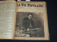 1884 JULY-SEPTEMBER LA VIE POPULAIRE FRENCH MAGAZINE BOUND VOLUME - R 89B