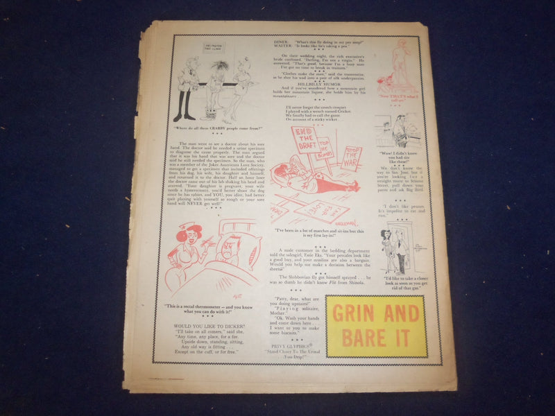 1973 MAY 27 NATIONAL INFORMER WEEKLY READER NEWSPAPER-CONFESSIONS GIRL - NP 7337