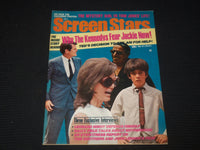 1969 OCTOBER SCREEN STARS MAGAZINE - JACQUELINE KENNEDY COVER - E 14297