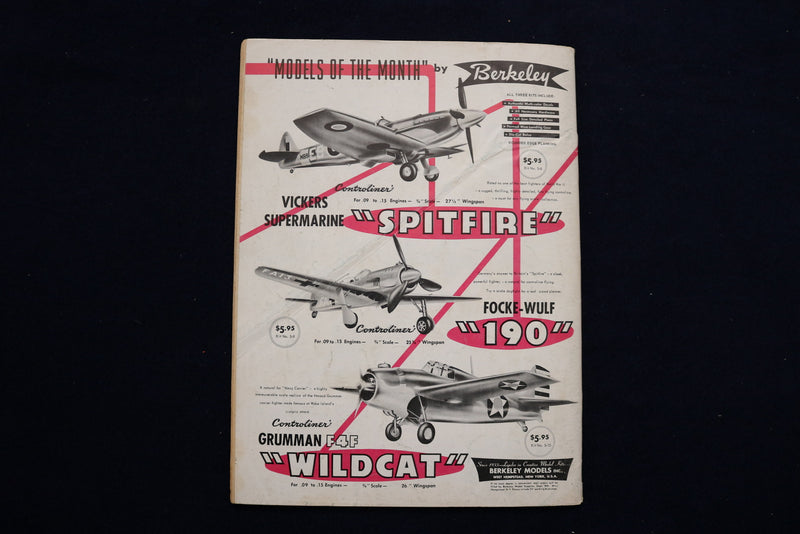 1959 MAY MODEL AIRPLANE NEWS MAGAZINE - SABLAR SPECIAL COVER - E 11544