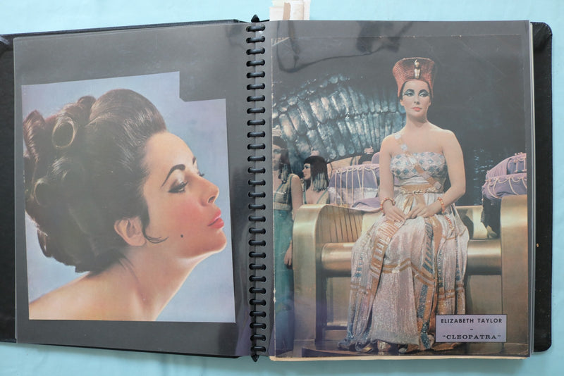 ELIZABETH TAYLOR SPIRAL BOUND MAGAZINE PHOTO ALBUM - #24