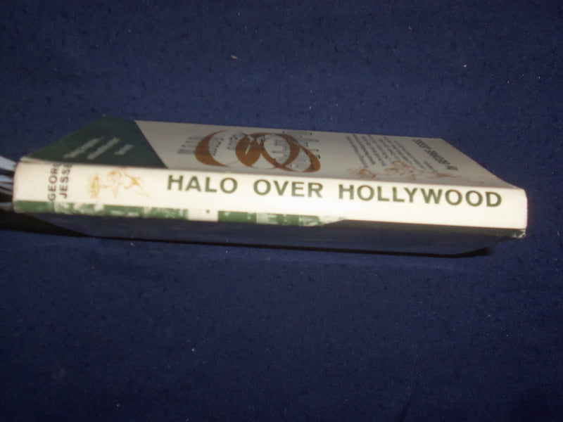 1963 HALO OVER HOLLYWOOD HARDCOVER BOOK BY GEORGE JESSEL - SIGNED - KD 9139