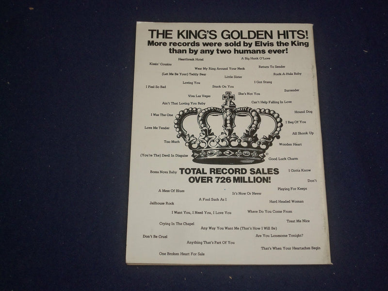 1979 NOVEMBER KING ELVIS LIVES! MAGAZINE-ELVIS PRESLEY-PHOTOS & STORIES -ST 6004