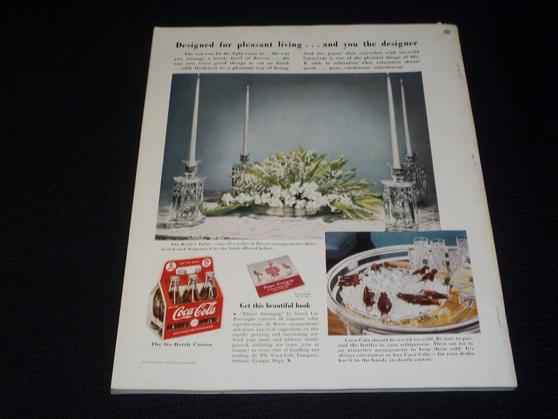 1940 JUNE HOUSE & GARDEN MAGAZINE - DOUBLE NUMBER FRONT COVER - E 4507