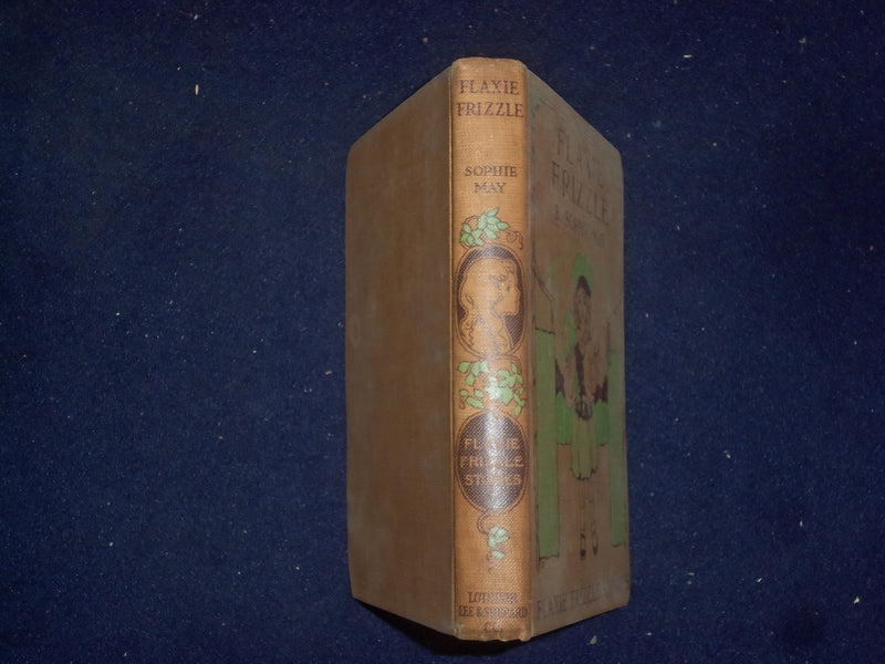 1904 FLAXIE FRIZZLE HARDCOVER BOOK BY SOPHIE MAY - KD 9073
