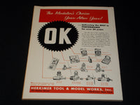 1960 AIR TRAILS MODEL ANNUAL MAGAZINE - BA-7 R/C PLANE COVER - E 7086