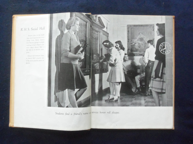 1944 PIERIAN RICHMOND HIGH SCHOOL YEARBOOK - RICHMOND, INDIANA - YB 1926K