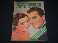 1936 MAY SCREEN ROMANCES MAGAZINE - JANET GAYNOR & ROBERT TAYLOR - E 16344