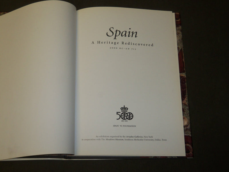 1992 SPAIN A HERITAGE REDISCOVERED BOOK BY ARIADNE GALLERIES - D 271