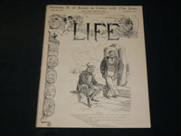 1905 JUNE 22 LIFE MAGAZINE - NICE COVER - NICHOLAS THE SZAR ILLUS. - B 4589A