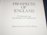 1989 PROSPECTS OF ENGLAND HARDCOVER BOOK BY NICOLSON & MORTER - PHOTOS - KD 2123