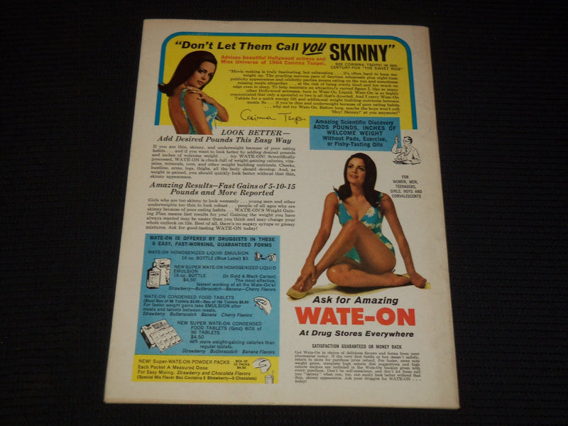 1968 JULY TV PICTURE LIFE MAGAZINE - JACKIE GLEASON COVER - E 12472