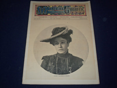 1908 JANUARY 15 MUSICAL COURIER MAGAZINE - FANNIE BLOOMFIELD-ZEISLER - J 1252