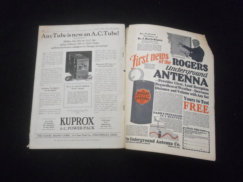 1928 MARCH CITIZENS RADIO CALL BOOK - A COMPLETE RADIO CYCLOPEDIA - B 432G