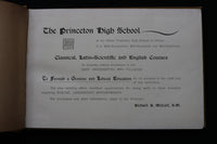 1895 MAY THE PRINCETONIA PRINCETON HIGH SCHOOL YEARBOOK- PRINCETON, IL - YB 3486