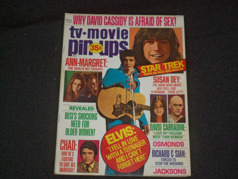1973 MAY TV MOVIE PIN UPS MAGAZINE - ELVIS PRESLEY - ANN-MARGRET - ST 6314