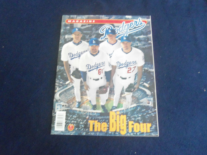 2001 LOS ANGELES DODGERS MAGAZINE - ST 7108