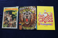 1970'S-1990'S HUGE CIRCUS PROGRAMS - LOT OF 45 - O 3506