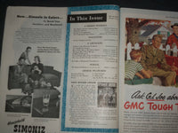 1946 OCTOBER 12 THE SATURDAY EVENING POST MAGAZINE - ILLUSTRATED COVER- SP 2477H