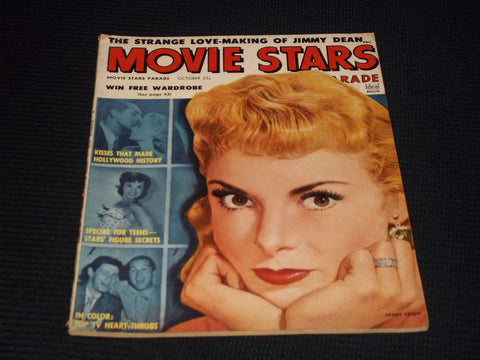 1955 OCTOBER MOVIE STARS PARADE MAGAZINE - JANET LEIGH FRONT COVER - E 14837