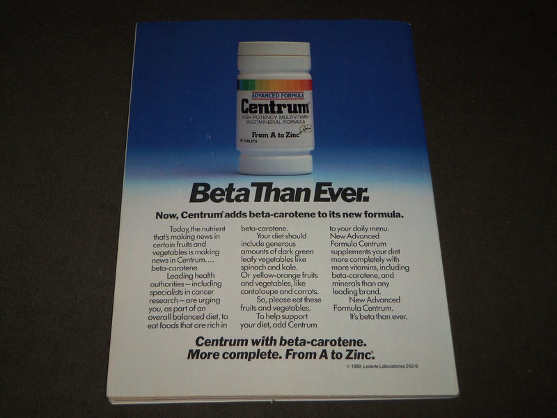 1988 AUGUST GOOD HOUSEKEEPING MAGAZINE - LINDA HAMILTON COVER - B 2767