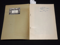 1947 THE STORY UP TO NOW THE LIBRARY OF CONGRESS 1800-1946 INSCRIBED BOOK- K 573