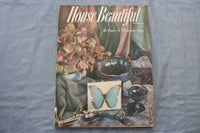 1956 OCTOBER HOUSE BEAUTIFUL MAGAZINE - FURNITURE NEWS COVER - 50 CENTS - E 9664