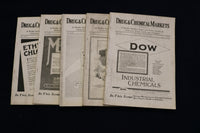 1926 DRUG & CHEMICAL MARKETS WEEKLY MAGAZINE - LOT OF 50 - O 3631