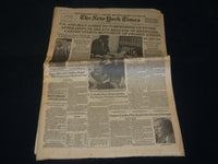 1981 JANUARY 20 NEW YORK TIMES NEWSPAPER - REAGAN INAUGURATION DAY - NP 4921