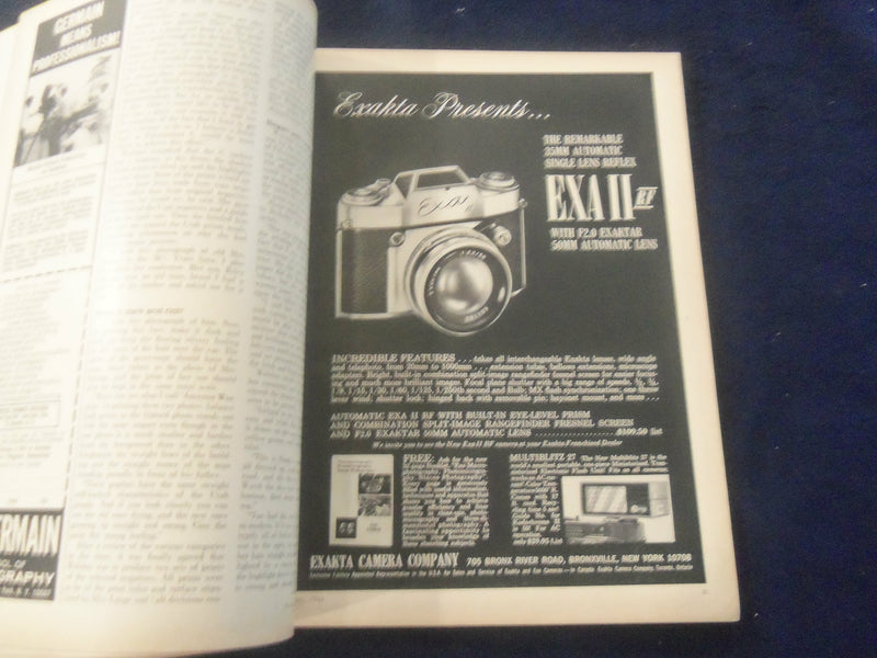 1966 JULY POPULAR PHOTOGRAPHY MAGAZINE - GREAT COVER, PHOTOS & ADS - SP 4713F