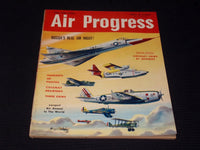 1955-1956 AIR PROGRESS MAGAZINE - RUSSIA'S AIR MIGHT FRONT COVER - E 5325