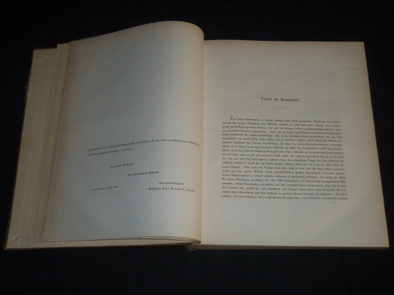 1860 DENKMAELER DER KUNST DES MITTELALTERS IN UNTERITALIEN VOLUME 1-4 - Z 165