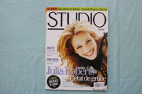 1997 JULY-AUGUST STUDIO MAGAZINE - JULIA ROBERTS COVER - FRENCH - E 19539