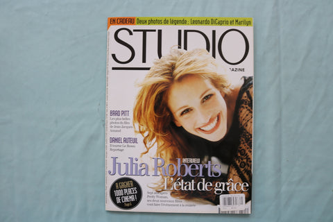 1997 JULY-AUGUST STUDIO MAGAZINE - JULIA ROBERTS COVER - FRENCH - E 19539