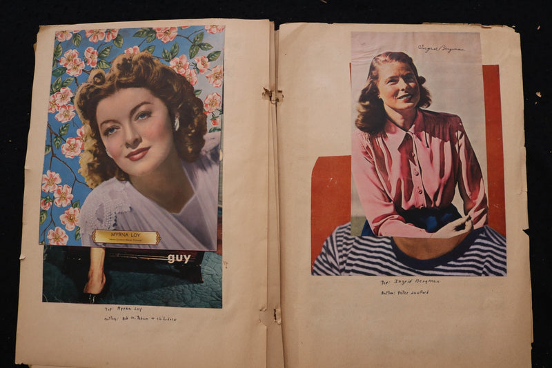 MASSIVE MOVIE STARS SCRAPBOOK - FRANK SINATRA - E 24908