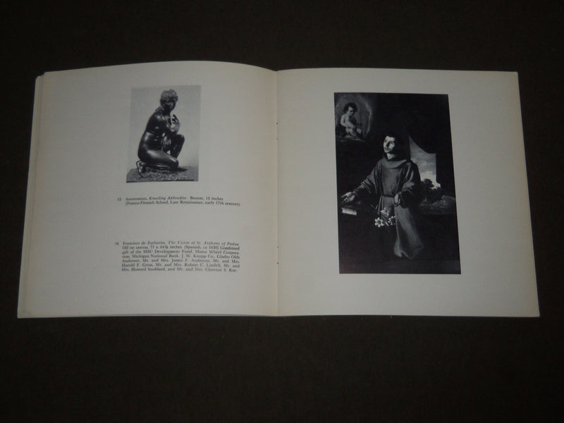 1966 MICHIGAN STATE UNIVERSITY ART COLLECTION SOFTCOVER BOOK - KD 4989